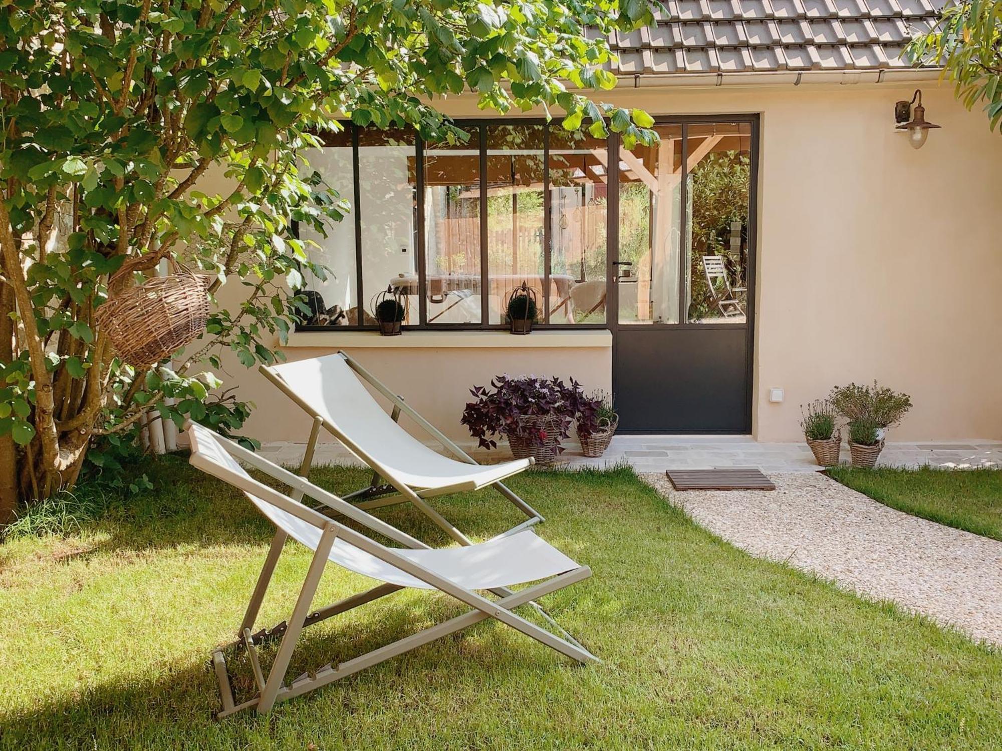 L'Atelier D'Ici Bed and Breakfast Thomery Buitenkant foto